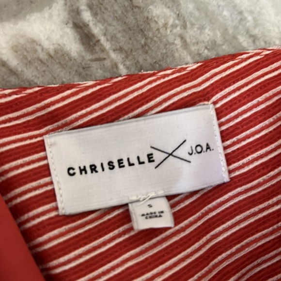 J.O.A. x Chrisslle Lim tie-waist top - Picture 7 of 7